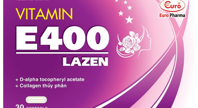 VITAMIN E400 LAZEN: Bổ Sung Vitamin E